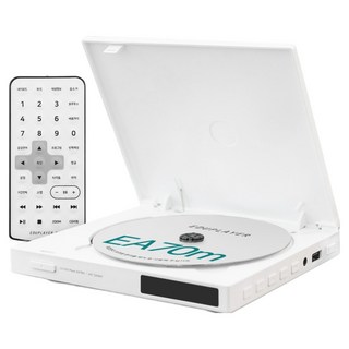 에듀플레이어 미니 FM 스피커 CD 리핑 구간반복 블루투스인아웃 HDMI DVD 플레이어 + 리모컨 세트, EA70m