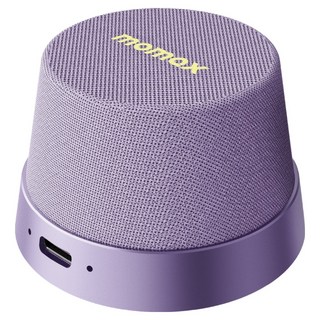 MOMAX 摩米士 1 Vibe Go 磁吸藍芽音箱, BS6TW, 紫色