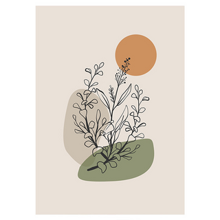 꽁꽁E몰 노르딕스타일 프레임리스 캔버스 인테리어 액자 D, 그림만