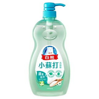 白熊 小蘇打洗碗精, 1kg, 1個