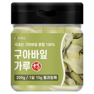 건강중심 국내산 구아바잎 분말 가루, 200g, 1개