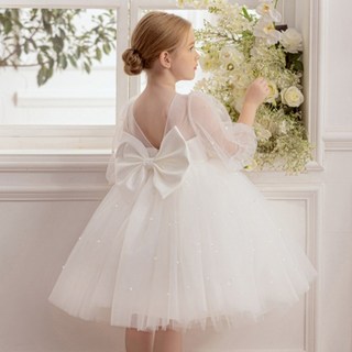 Bebemong Story 珍珠七分袖洋裝