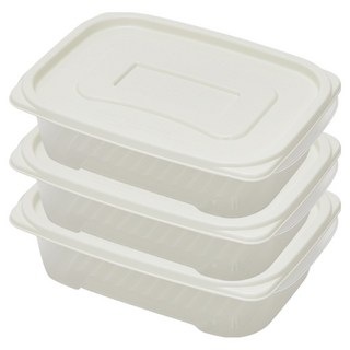 씨밀렉스 소프트킵 냉동실 전용 정리 밀폐용기, 3개, 750ml