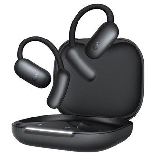 soundcore AeroFit 2 AI 開放式藍牙耳機, 黑色, A3874