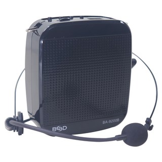 BSD 藍芽多功能鋰電池擴音機, 黑色, 1套, BA-9200B