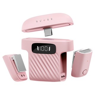 YORI 優里 收音麥克風 1拖2, 粉色, M8