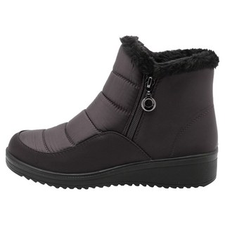 JACK&JILL 女款毛絨內裡鋪棉柔軟踝靴 JD5726