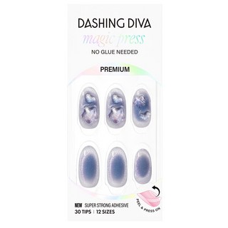 데싱디바 매직프레스 네일 아몬드, 1개, 스타홀