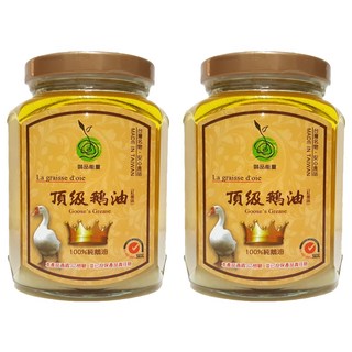 御品能量 黃金3A頂級原味款鵝油, 2個, 375ml