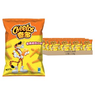 Cheetos 奇多 家常起司口味玉米棒, 118g, 12個