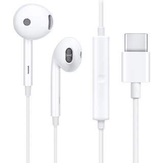 DTAudio oppo線控耳機 Type-c, 白色, OP-22