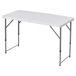 IKA 手提折疊式桌 可升降, 白色