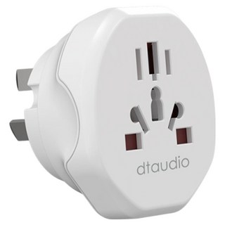 DTAudio 多國轉換插頭 澳規, 白色, 1個