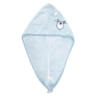 Care Bears 彩虹熊 珊瑚絨乾髮帽 61.3 x 39cm, 藍色, 1個