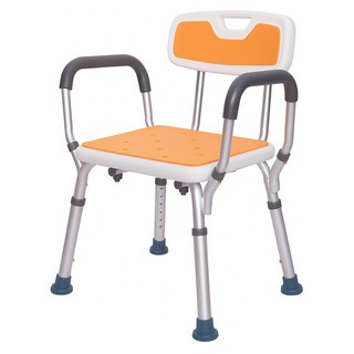 康逸 采穩固升降沐浴椅 F054, 橘色, 1個