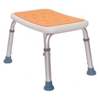 康逸 橘采防滑沐浴凳 F055, 橘色, 1個