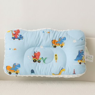 Annette 60s長絨棉抗菌可水洗造型兒童安撫枕頭, 工程恐龍