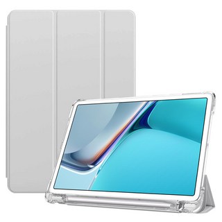 Essence Wear 透明 Apple Pencil 收納平板電腦保護殼, 灰色, 1個