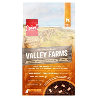 CoevO 天野 山谷農場 功能凍乾 + 無穀鮮肉糧, 1.81kg, 1個, 雞肉 + 火雞 + 鴨肉