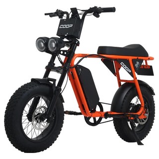 에이유테크 엑스트랙 몬스터 쿱 48V 15Ah 자토바이 고객직접설치, 블랙, 스틸