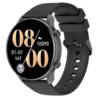 LARMi 樂米 INFINITY 3 智能手錶, 藍牙, 1.28吋, 耀石黑