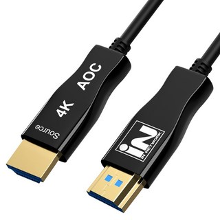인네트워크 4K UHD 60Hz 지원 HDMI Ver2.0 광 하이브리드 AOC 케이블 IN-EHAOC2025, 1개, 25m