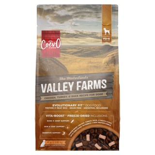 CoevO 天野 山谷農場 功能凍乾＋鮮肉糧, 雞肉 + 火雞 + 鴨肉, 1.81kg, 1袋