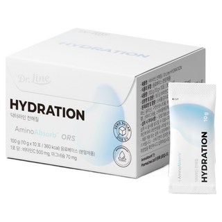 Dr.Line 電解質補水補充水分 檸檬口味 10入, 100g, 1個