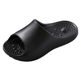 Elsso 舒適室內指壓足弓拖鞋, 黑色, 270