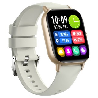 Ergotech 人因科技 衡動智慧腕錶 SW216, 奶茶金, 2.01吋, 藍牙 + USB