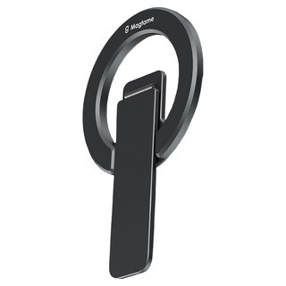 Magtame MagSafe 4合1雙磁性手機支架, 黑色, 1個