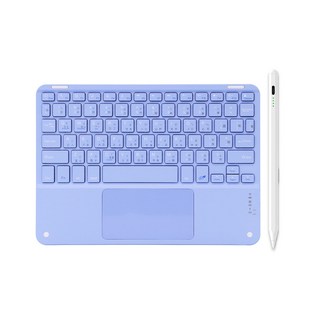 DTAudio iPad藍牙鍵盤 + 平板觸控筆, 紫色, DTA-BK100, 製造商軸