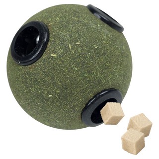 펫츠몬 고양이 빅사이즈 노즈 캣닢볼 7.5cm, 그린, 1개