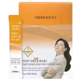 이영애의건강미식 골드 카무트 효소 30p, 90g, 1개