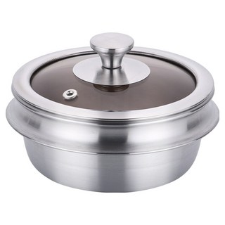 LiViNG ART Friends 三層不鏽鋼鑄鐵鍋, 1個, 12cm