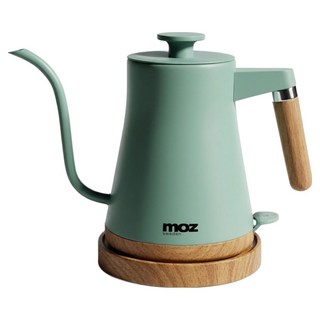 moz 瑞典駝鹿 瑞典手沖無線電熱水壺, MC-1200BK(藍綠色)