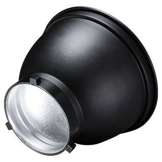 圓形堅固時尚保榮卡口反光罩 黑色 175 x 175 x 135 mm, 1個, 單一商品