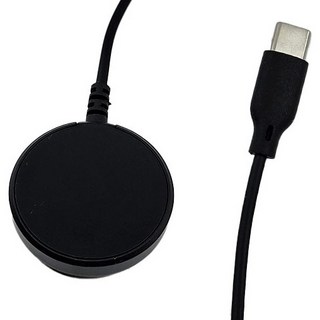 요이치 C타입 마그네틱 무선 충전기, 블랙, 1개