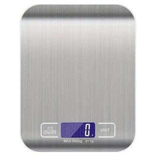 이노타임 디지털 스테인레스 백라이팅 주방저울, 5kg, 혼합색상, ITS-200