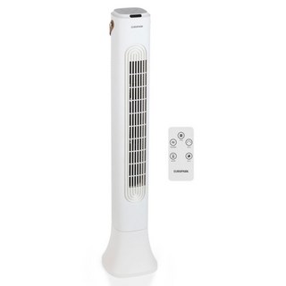 유로파크 클래시 날개없는 슬림형 리모컨 디지털 타워팬, EURO-8016, 1개