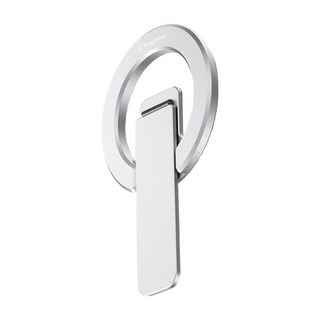 Magtame MagSafe 四合一雙磁性手機支架, 銀色, 1個