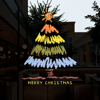 微笑聖誕節窗貼, 聖誕樹 6