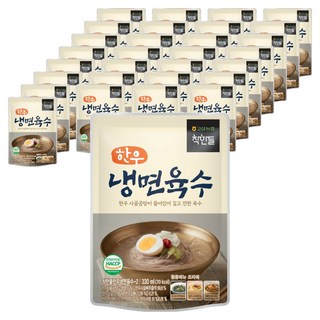 착한들 한우 냉면육수 30p, 330ml, 1개