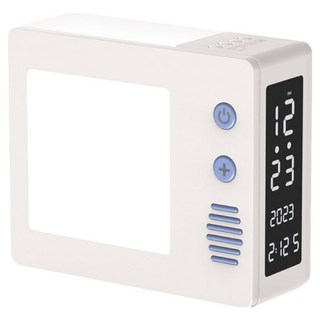 小麥購物 LED智能時鐘 L904, 白色