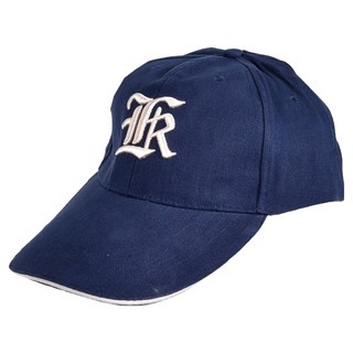 Yo!kAsa 刺繡字母透氣棒球帽, 深藍色, 1個