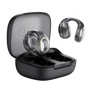 soundcore C40i 開放式藍牙耳夾耳機, 透黑色, A3331