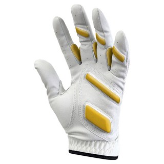 몽키그립 남성용 쐐기패드 골프장갑 왼손용, 화이트, 1개