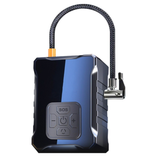 DTAudio 輪胎打氣機 P5-C01, 黑色, 1個