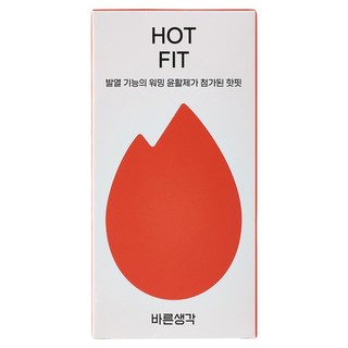 바른생각 핫핏 콘돔, 10개입, 1개