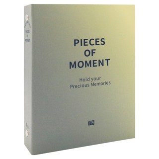 Bfancy Peace漸層四格4x6口袋相簿, 黃灰色, 40張